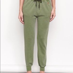 SUNDRY NWOT army green joggers